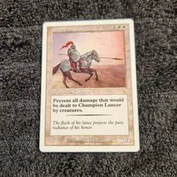 MTG Magic the Gathering Champion Lancer (11/173) Starter 1999 LP - Image 1