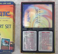 Magic The Gathering Quick Start Set Rivals 1996 ~ NOT PLAYED ~ CLEAN - Image 3