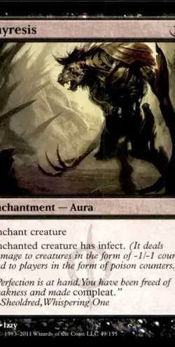 Phyresis LP Light Play Mirrodin Besieged MTG [7665] - Image 1