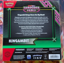 Pokemon TCG Shrouded Fable Kingambit Illustration Collection Box SEALED / NEW - Image 3