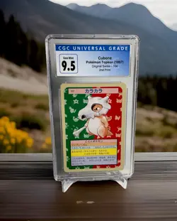 1997 Pokemon TopSun Cubone CGC 9.5 Gem Mint Japanese Rare - Image 1