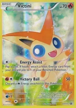 POKEMON TCG Victini - XY117 - Holo Promo NM - Image 1