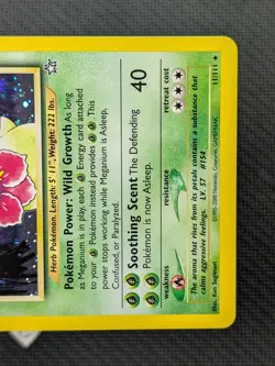 Meganium 11/111 - Neo Genesis Unlimited Holo Rare Pokemon TCG NM - Image 5