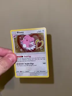 Blissey 102/145 2017 Pokemon TCG Sun & Moon Guardians Rising Holofoil Rare - NM - Image 2