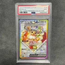 Pokemon TCG Eevee EX Prismatic Evolutions Super Premium Collection PSA 9 - Image 1