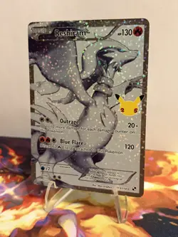 Pokemon Reshiram Celebrations Classic Collection 113/114 Holo Card - Image 4