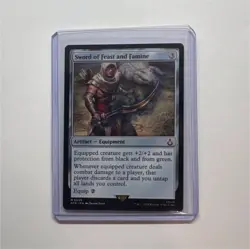 Sword of Feast and Famine Assassin's Creed Mythic Artifact Equipment MTG Card - Image 1