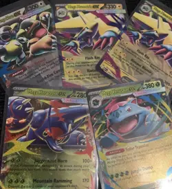 Pokemon TCG Mega EX Card Lot of 5 - Image 1