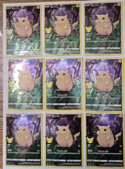 Pokemon Pikachu Celebrations Card 005/025 lot of 16 - Image 3