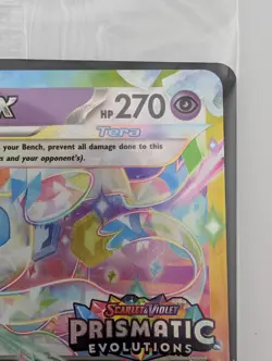 Pokemon TCG Sylveon ex - 041/131 (Prismatic Evolutions Stamp) Promo Card SEALED - Image 3
