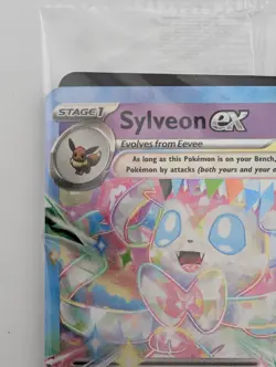Pokemon TCG Sylveon ex - 041/131 (Prismatic Evolutions Stamp) Promo Card SEALED - Image 4