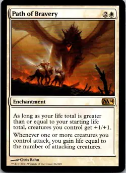Magic the Gathering Path of Bravery Core Set 2014 MTG Free Shipping! - Image 1