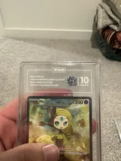 Pokemon TCG Black Bolt EN | Meloetta EX 167/086 | TAG 10 - Image 3