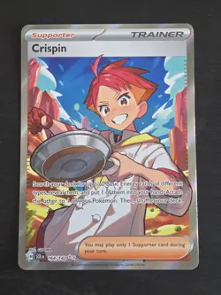 Crispin 164/142 - Stellar Crown - Ultra Rare Holo - Pokemon - Image 1