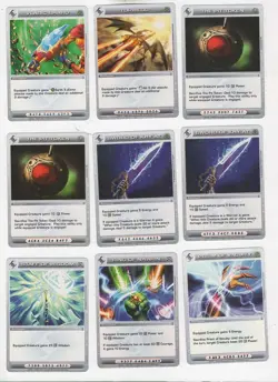 Chaotic lot #136. Lot of 16 Battlegear cards - Image 1