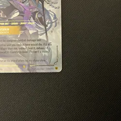 English - Soraka Wanderer 239/221 Riftbound Spiritforged TCG Overnumbered Card - Image 4