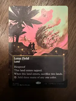 Lotus Field : MTG *Borderless* Edge of Eternities: Stellar Sights EOS #0068 NM - Image 1