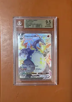 Charizard VMAX SV107/SV122 Shining Fates BGS 9.5 [PSA 10 Equivalent] 🦎 🔥 - Image 1