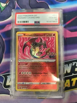 PSA 10 RADIANT CHARIZARD 011/078 SHINY POKEMON GO ✨ - Image 1