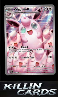 Wigglytuff - 105/094 105/094 Pokemon Illustration Rare ME02: Phantasmal Flames C - Image 1