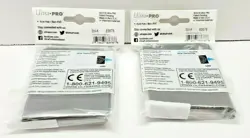 120 Ultra Pro Eclipse Pro-Matte Deck Protector Card Sleeves - WHITE SMALL Size - Image 2