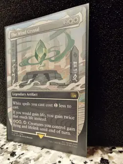 Final Fantasy MTG - The Wind Crystal Borderless Non-Foil (Near Mint) - Image 3