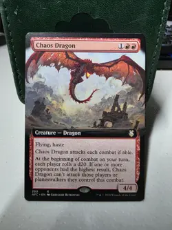 Chaos Dragon (Extended Art): #299, Magic: The Gathering Nm C277 - Image 1