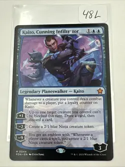 Kaito, Cunning Infiltrator M Foundations 44 NM - Image 2