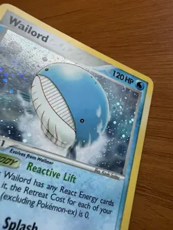 Pokemon TCG EX Legend Maker 2006 Wailord 14/92 Holo Rare Card LP - Image 2