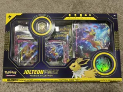 2022 Pokemon TCG Jolteon VMAX Premium Collection Box Factory Sealed - Image 1