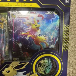 2022 Pokemon TCG Jolteon VMAX Premium Collection Box Factory Sealed - Image 5