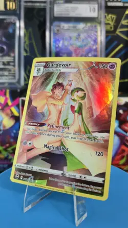 Pokemon TCG Gardevoir TG05/TG30 Sword & Shield Silver Tempest Trainer Holo - Image 1