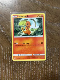Charmander 1/70 Dragon Majesty [2018] Unique Art Common Pokemon TCG LP - Image 1