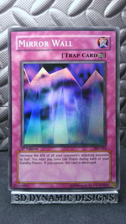 | Yugioh Mirror Wall PSV-016 1st Edition Super Rare Pharaohs Servant MP/HP 🔥 | - Image 1