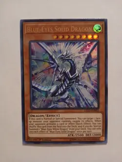 Yu-Gi-Oh! TCG Blue-Eyes Solid Dragon Legendary Duelists: White Dragon Abyss... - Image 1
