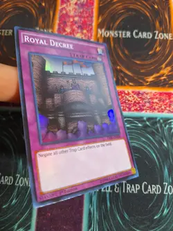Yu-Gi-Oh! Royal Decree THSF-EN058 Super Rare 1st Edition Near Mint - Image 2
