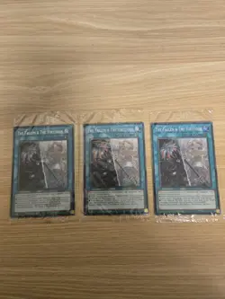 3x The Fallen & The Virtuous Secret Rare THE CHRONICLES DECK Near Mint-Yugioh - Image 2