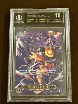Monkey.D.Luffy - OP09-119 (SP) OP09-119 Carrying On His Will BGS 10 Black Label - Image 1