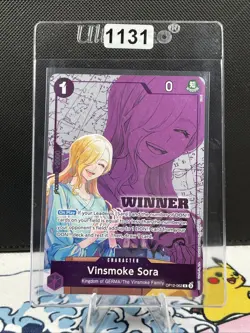 Vinsmoke Sora OP12-062 R Legacy of the Master One Piece Winner Promo (1131) - Image 1