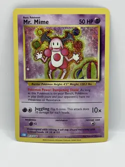 Mr. Mime Holo Trading Card Game Classic 013/034 Pokemon TCG - Image 1