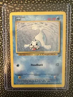 Seel - 1999 Base Set 2 - 61/130 Pokemon Card 151 WOTC - * PACK FRESH NEW! * 🔥 - Image 1