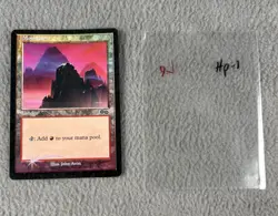 MTG Mountain 1999 Arena Promo FOIL 1x HP Heavily Played Magic The Gathering D - Image 1
