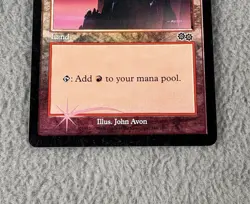 MTG Mountain 1999 Arena Promo FOIL 1x HP Heavily Played Magic The Gathering D - Image 4