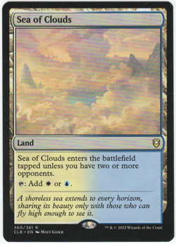 1x Sea of Clouds MTG Commander Legends: Battle for Baldur's Gate Lightly Played - Image 1