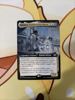Kambal, Profiteering Mayor (Extended Art) Outlaws of Thunder Junction Regular - Image 1