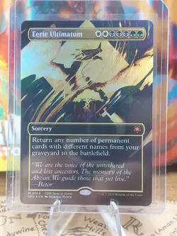 Eerie Ultimatum (Borderless) Special Guests Foil Unplayed NM - Image 1