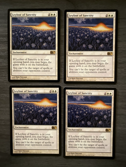 MTG Leyline of Sanctity x 1 Core Set 2011 (M11) Regular - Image 1