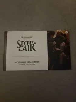 🔥 MTG Secret Lair Artist Series FOIL - KIERAN YANNER (Demonic Tutor) 🔥 - Image 1