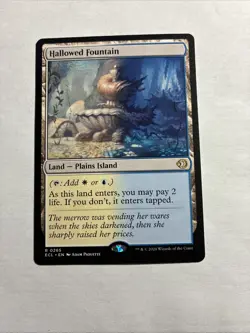 Hallowed Fountain - Lorwyn Eclipsed MTG Plus Bonus Rare!!! - Image 1