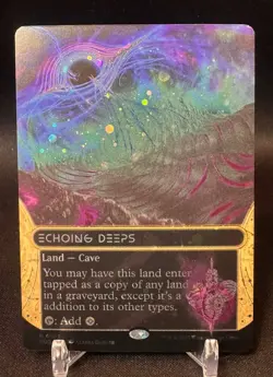 Echoing Deeps (0103) (Borderless) (Galaxy Foil) MTG Edge of Eternities - NM - Image 1